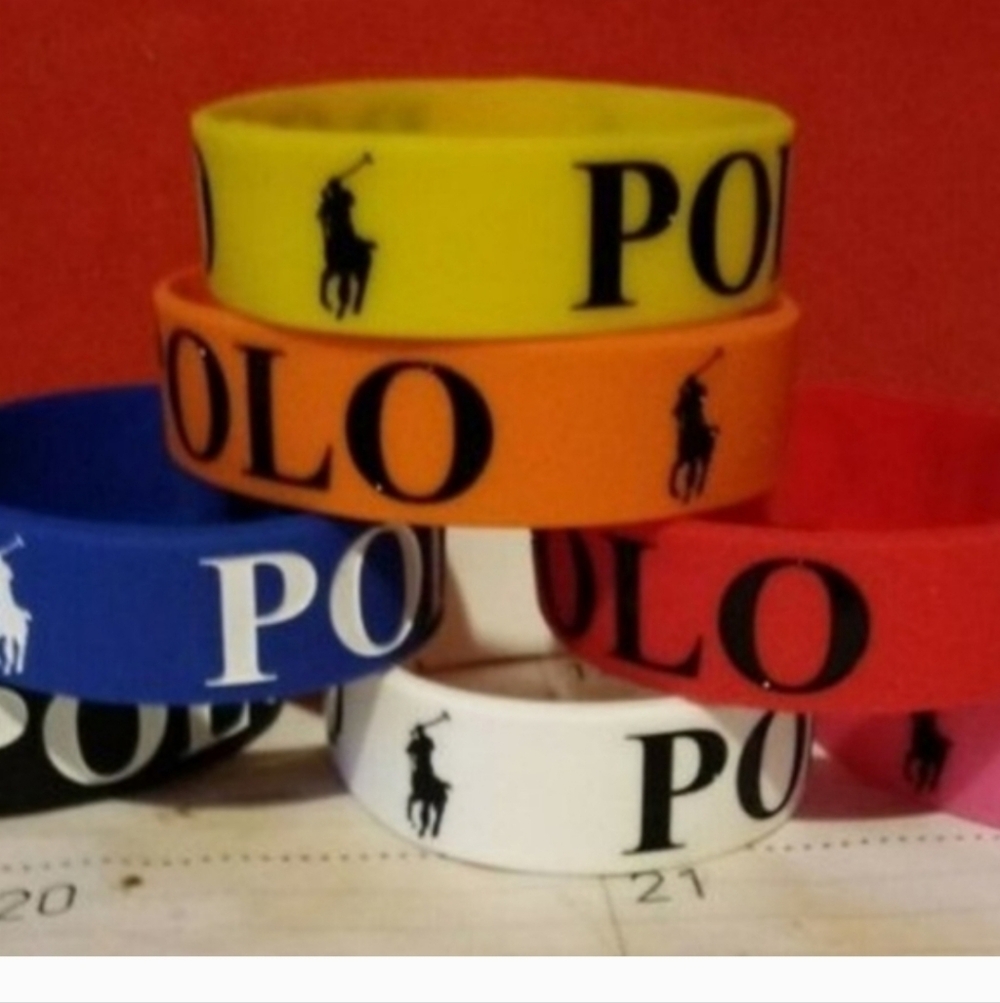 Polo Silicone Bracelets 7 In A Set Buy 2 Get One Free
